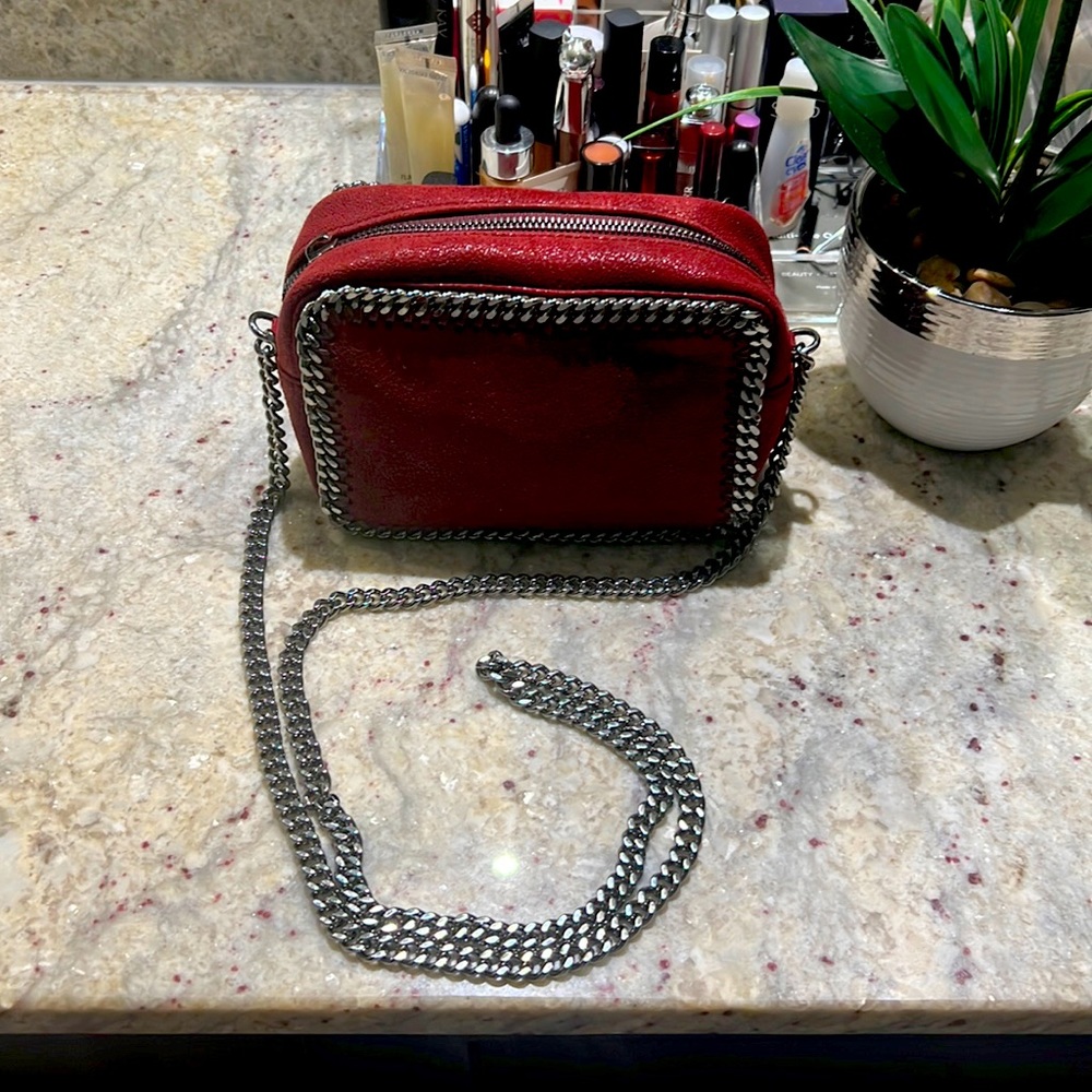Stella McCartney Red Wine Bag